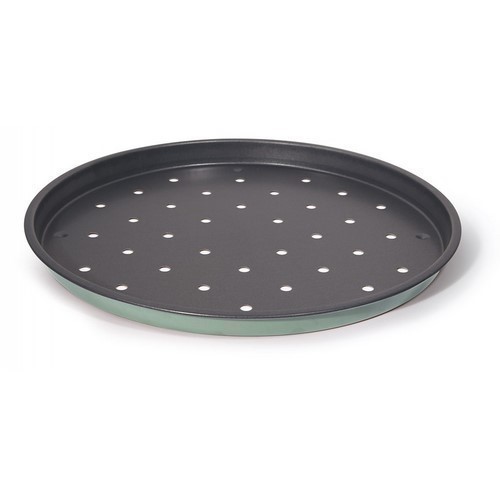 MOLDE PIZZA PERFORADO IMF AGUA MARINA 31CMS